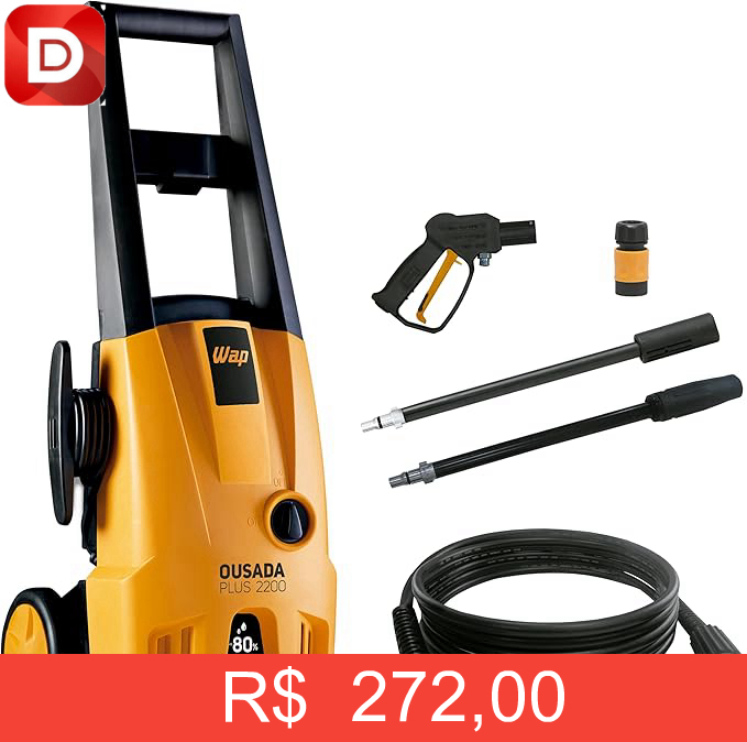 Foto do produto WAP Lavadora de Alta Pressão OUSADA PLUS 2200