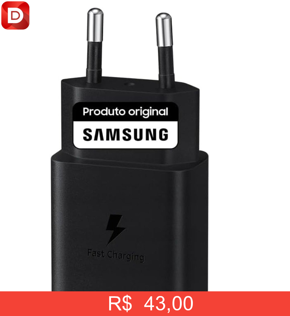 Foto do produto Carregador Samsung EP-T1510NB 15W