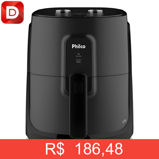 Foto do produto Air Fryer Philco 5,5L