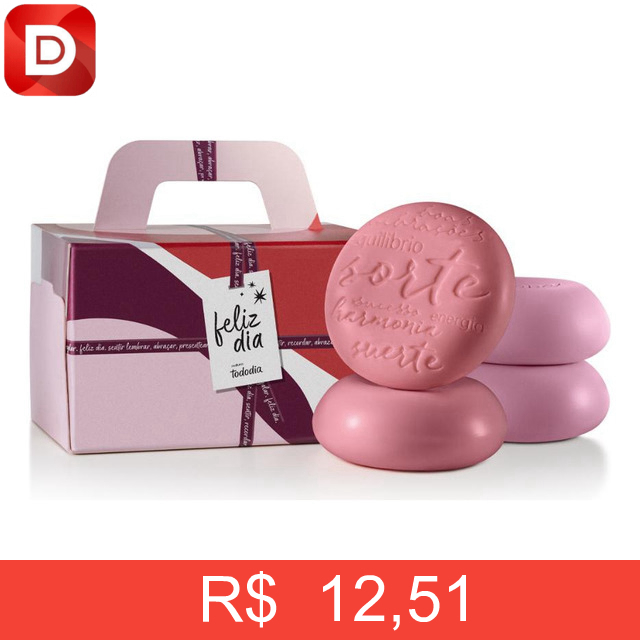 Foto do produto Natura Tododia Kit 4 Sabonetes