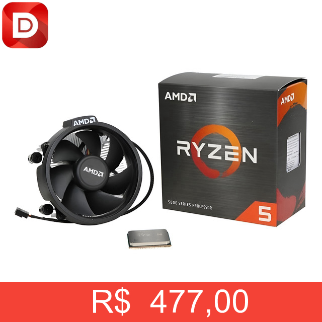 Foto do produto Processador Ryzen 5 5500