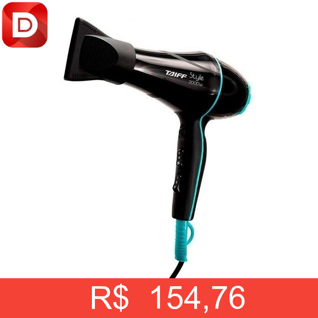 Foto do produto Secador Taiff Style 2000w