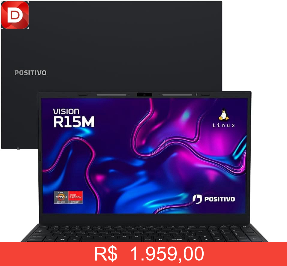 Foto do produto Notebook Positivo Vision R15M