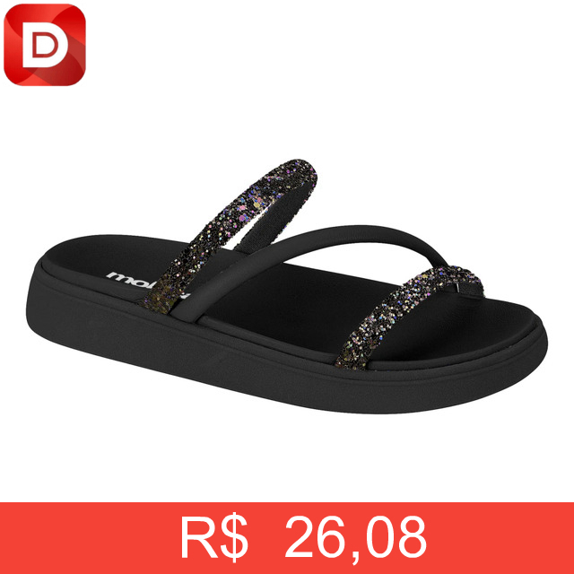 Foto do produto Sandália Strass Moleca