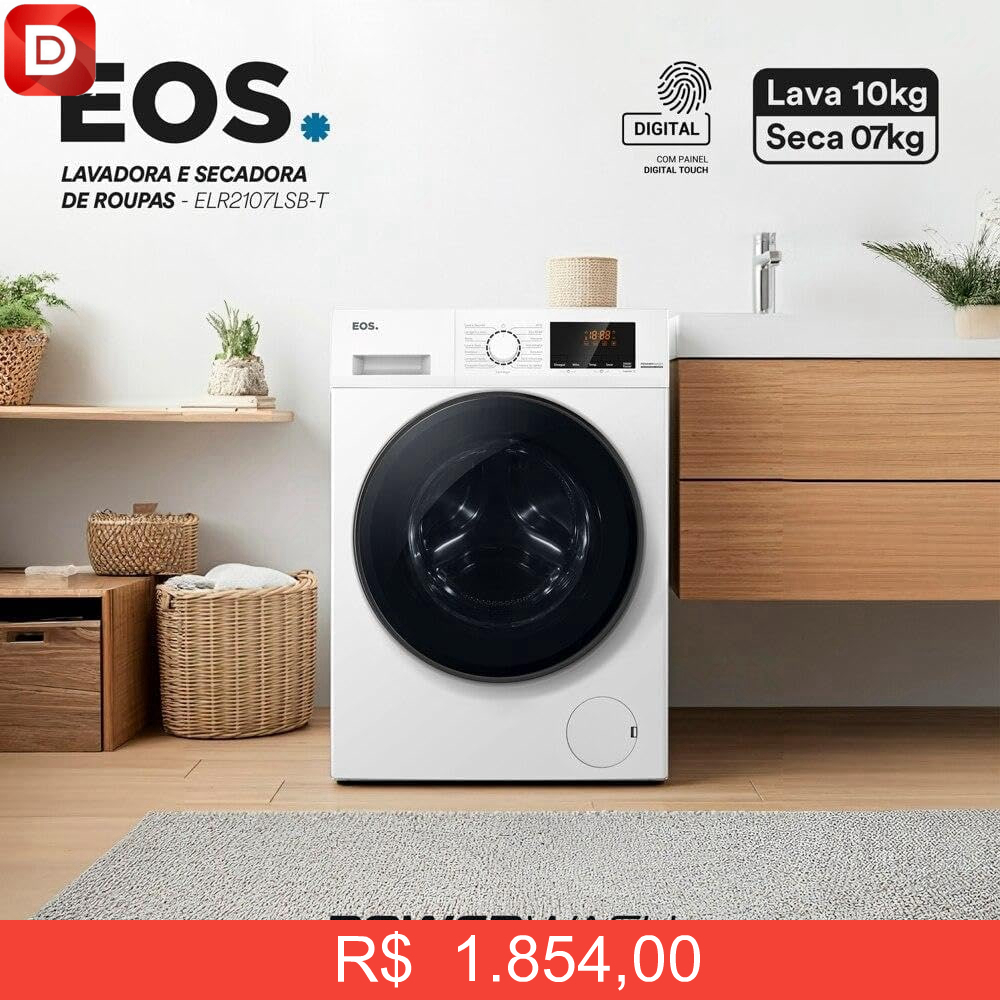 Foto do produto Lava e Seca EOS 10,1kg Power Wash