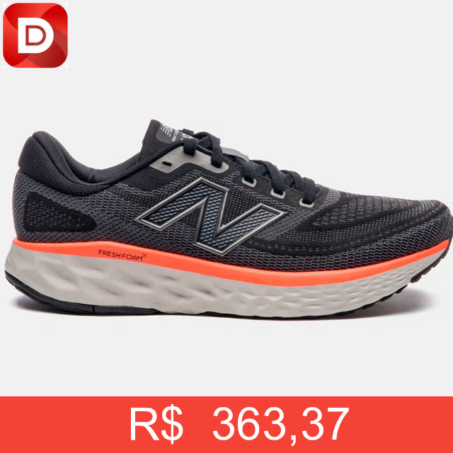 Foto do produto Tênis New Balance Esportivo Fresh Foam X Evoz V4