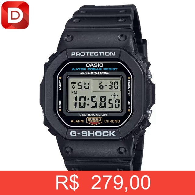 Foto do produto Relógio Masculino Casio G-shock