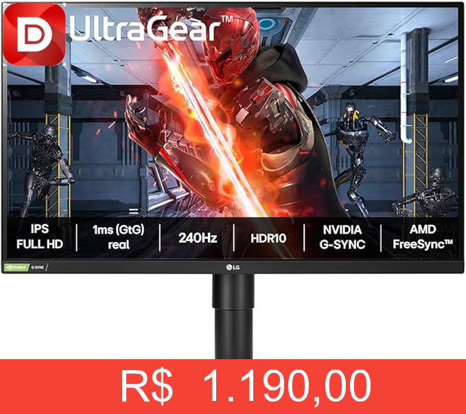 Foto do produto Monitor LG UltraGear 27GN750-27