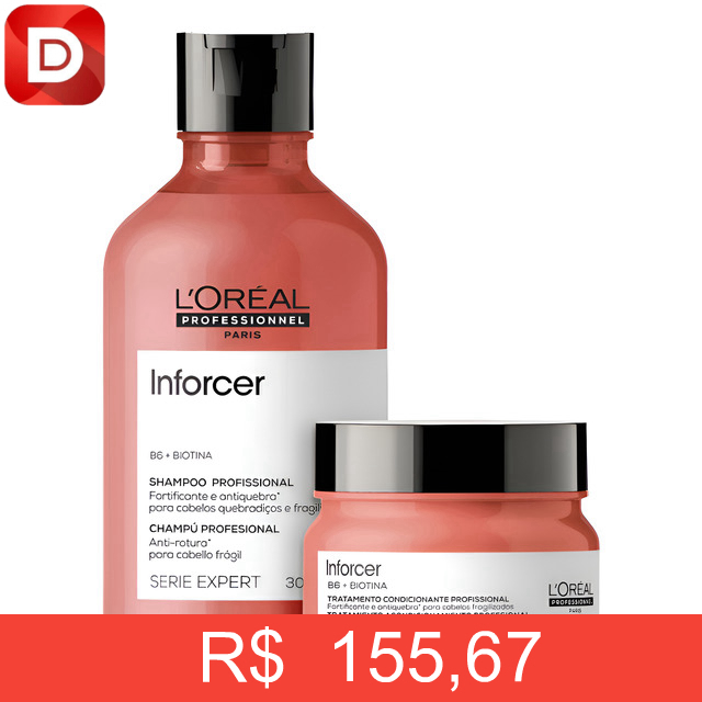 Foto do produto Kit L’oréal Professionnel Inforcer Treat