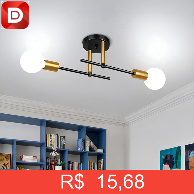 Foto do produto Lustre Luminária Teto