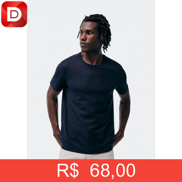 Foto do produto Camisa Polo Manga Curta Texturizada Hering