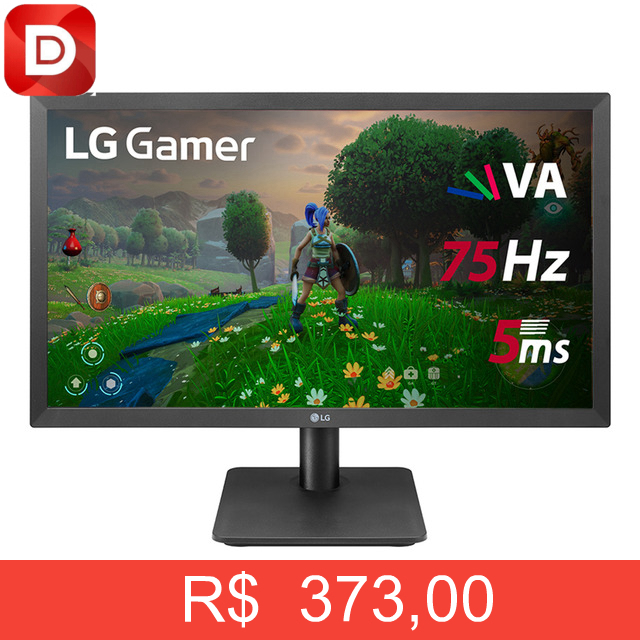 Foto do produto Monitor Gamer LG 21,5