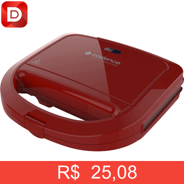 Foto do produto Sanduicheira Minigrill Cadence Colors