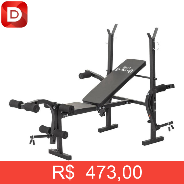 Foto do produto Banco De Supino Aparelho de Musculação WCT Fitness