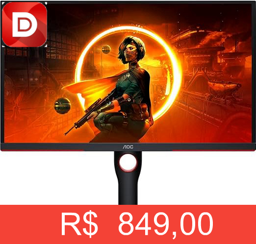 Foto do produto Monitor Gamer AOC DESTINY 25