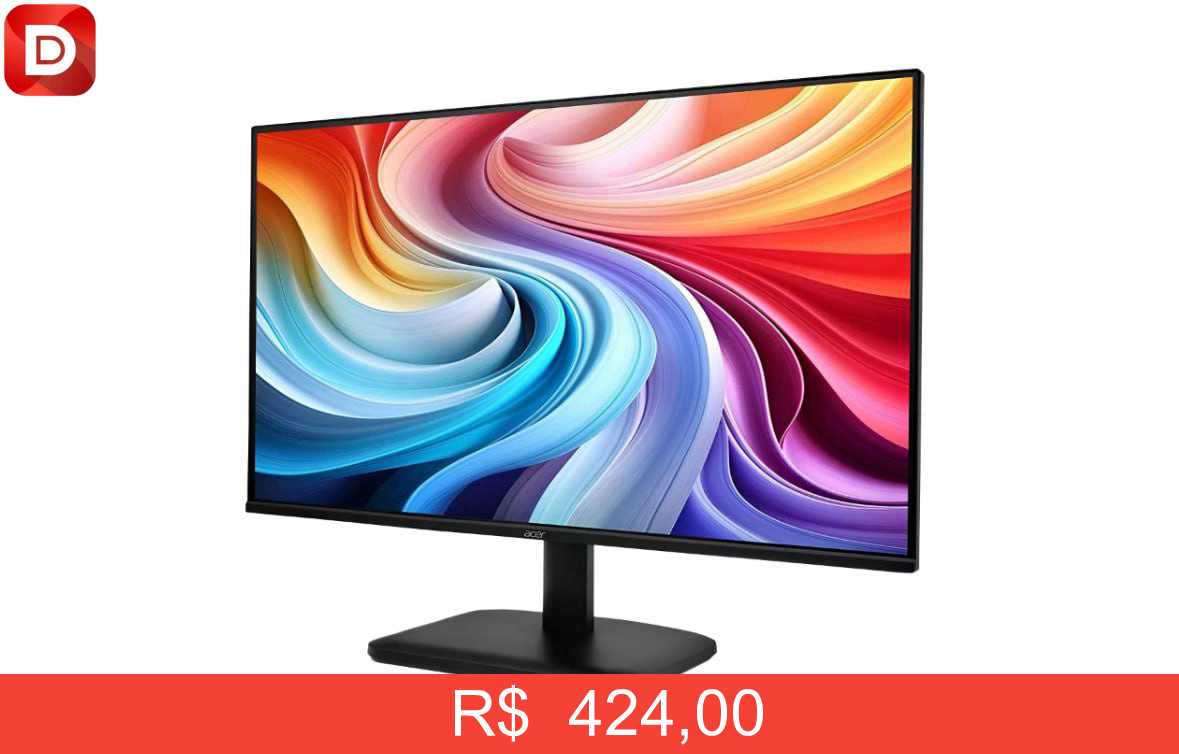 Foto do produto Monitor Acer Ek251q Gbi