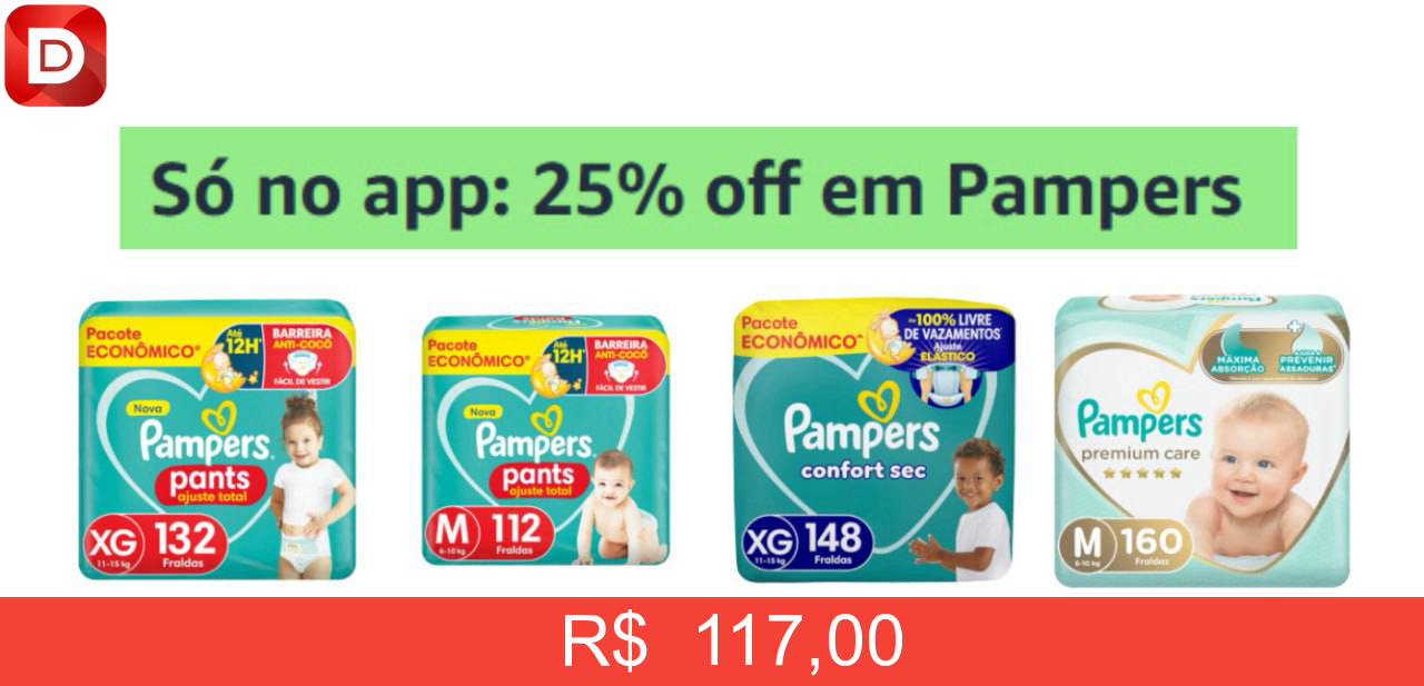 Foto do produto Pampers Premium Care
