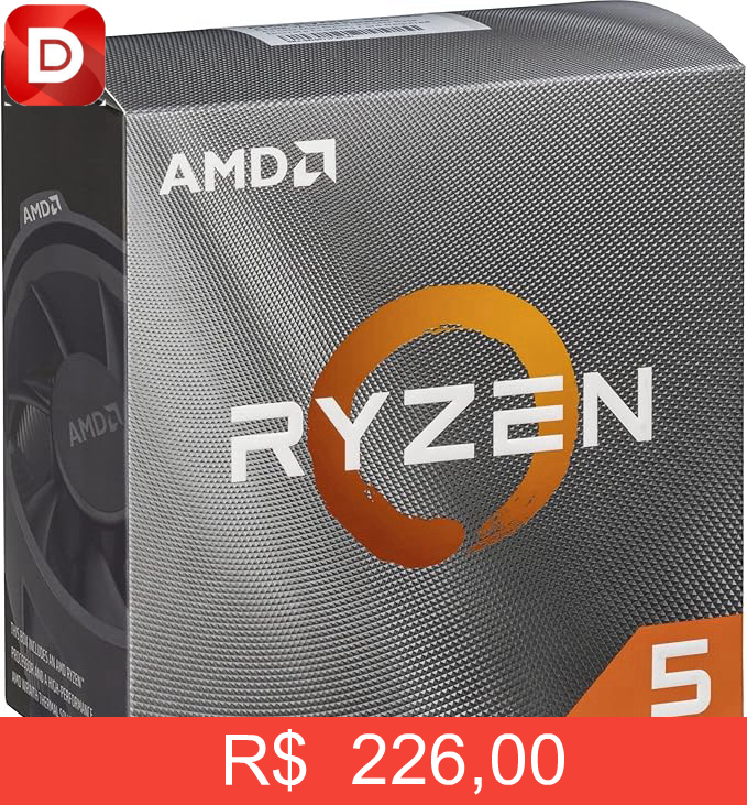 Foto do produto AMD Ryzen 5 4500
