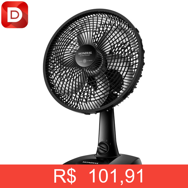 Foto do produto Ventilador de Mesa Mondial