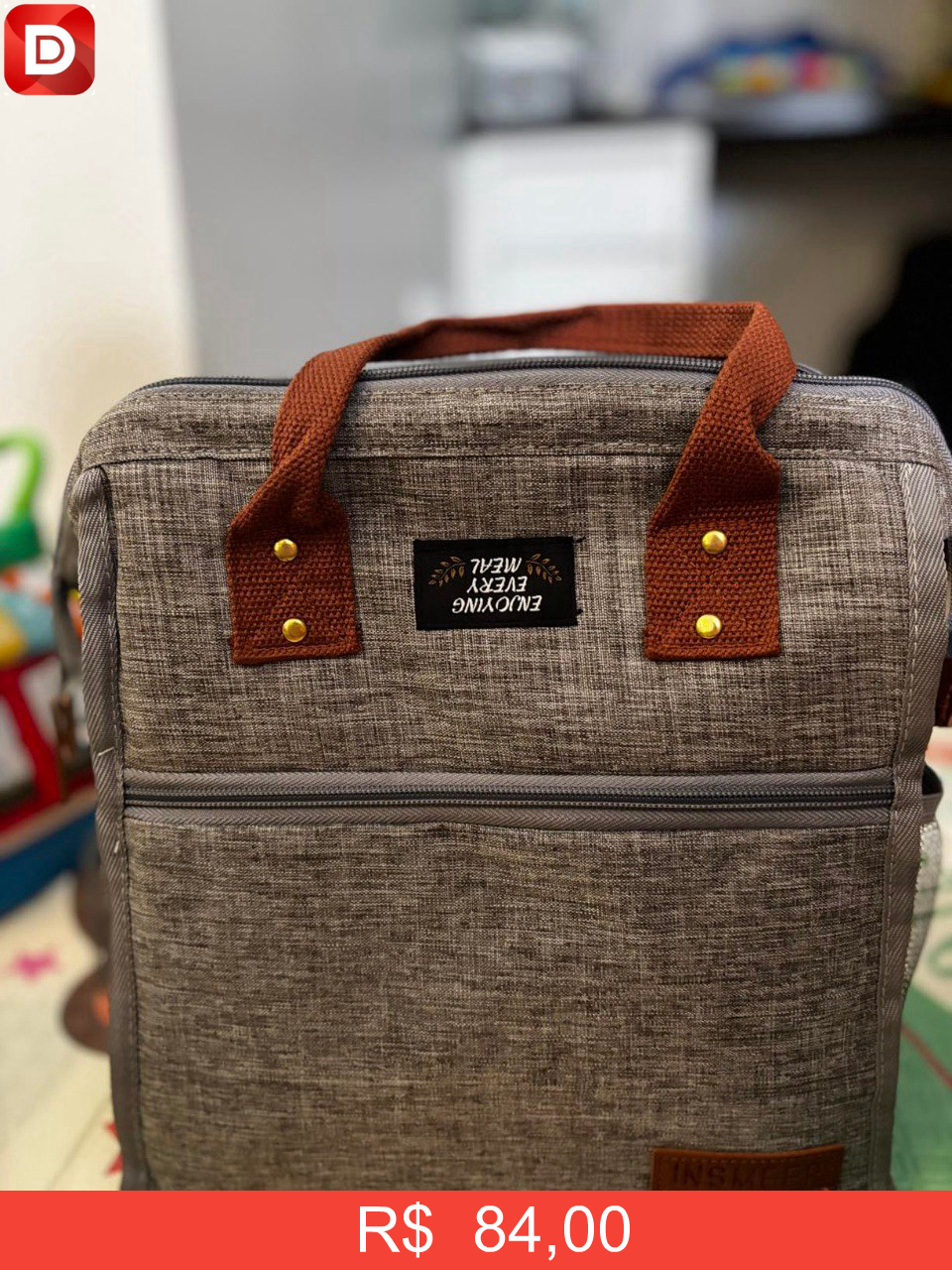 Foto do produto INSMEER Lancheira Bolsa Térmica