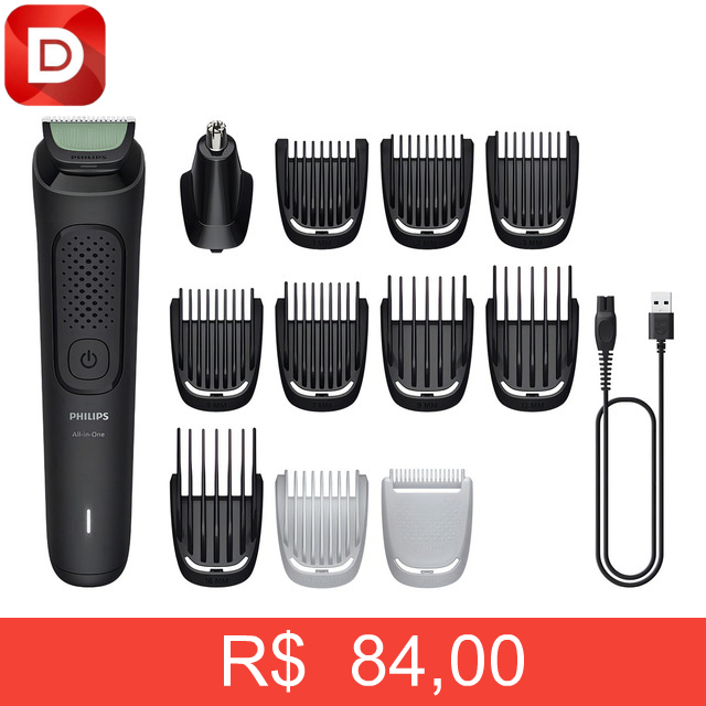 Foto do produto Aparador de Pelos Multigroom Philips 12 em 1