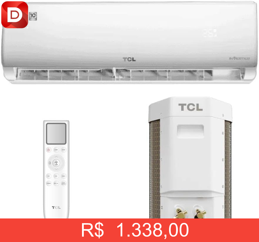 Foto do produto Ar Condicionado TCL Split Hi Wall Elite Inverter