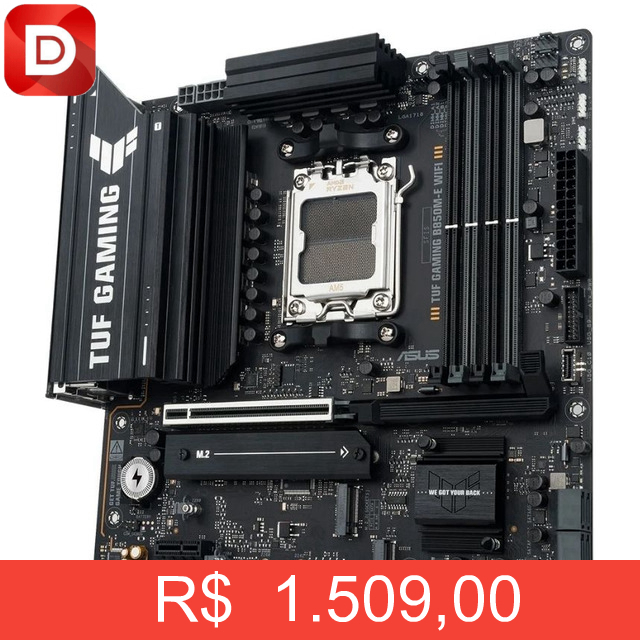 Foto do produto Asus Tuf Gaming B850m-e Wi-fi