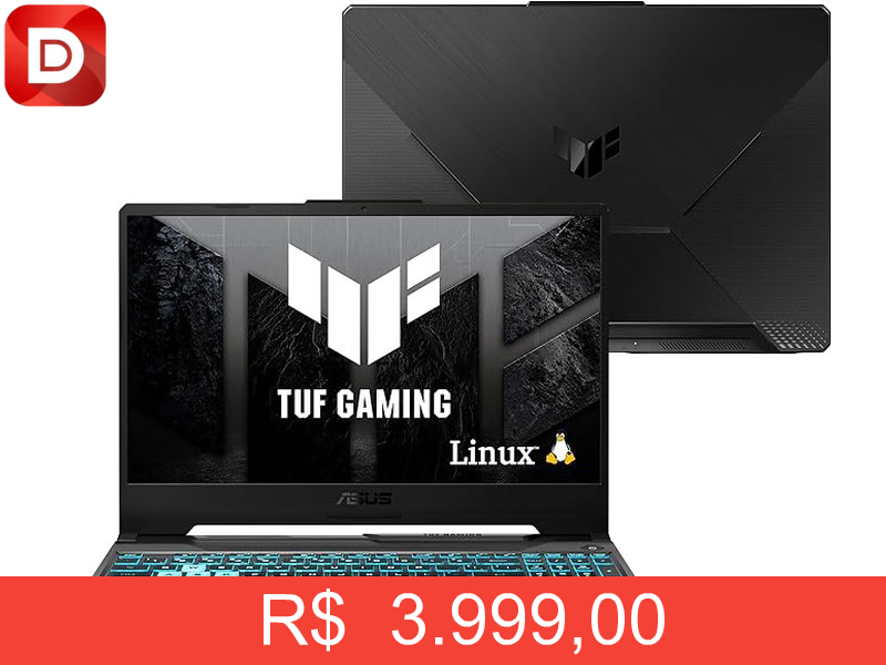 Foto do produto Notebook ASUS TUF Gaming A15