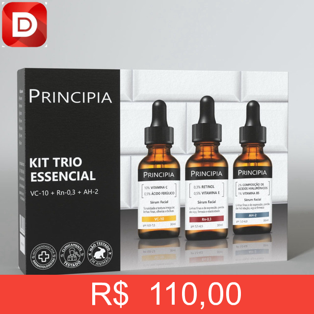 Foto do produto Principia Kit Trio Essencial