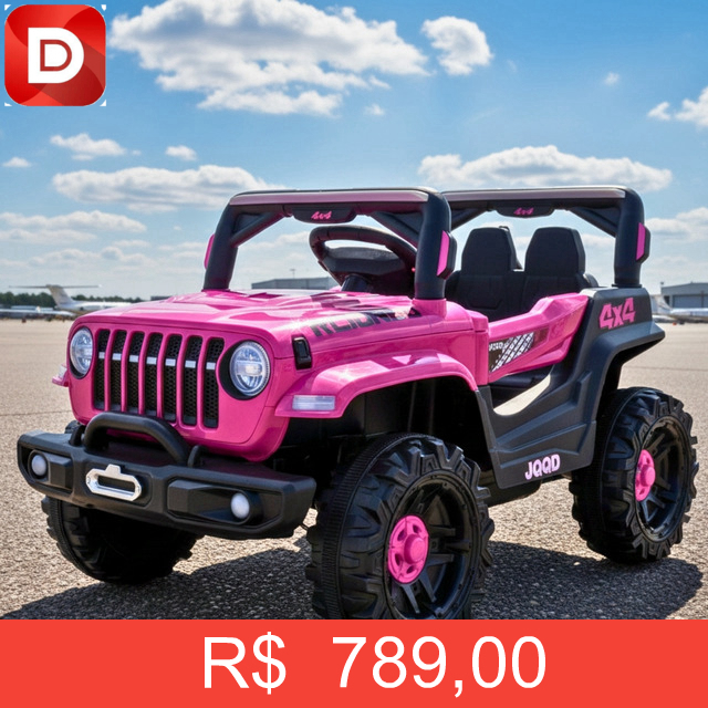 Foto do produto Carro Elétrico Infantil Jipe Off-road 12v