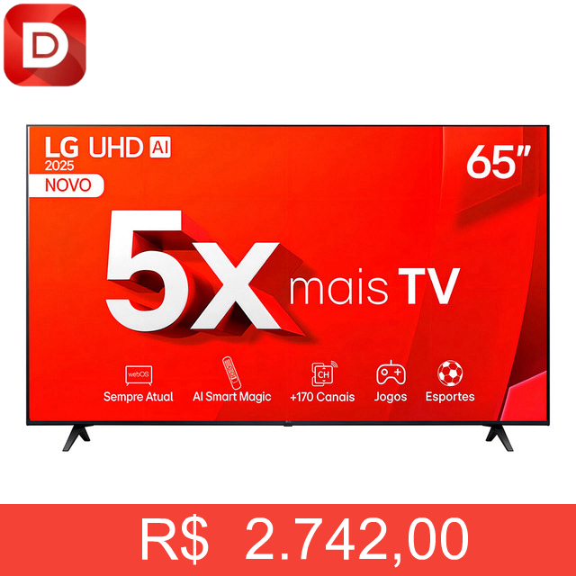 Foto do produto Smart TV 65