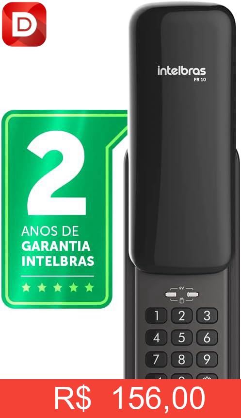 Foto do produto Fechadura Digital FR 10