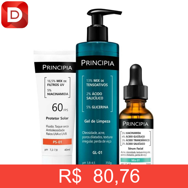 Foto do produto Principia Kit Anti-acne Trio Ps