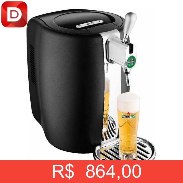 Foto do produto Chopeira de Cerveja Krups Heineken