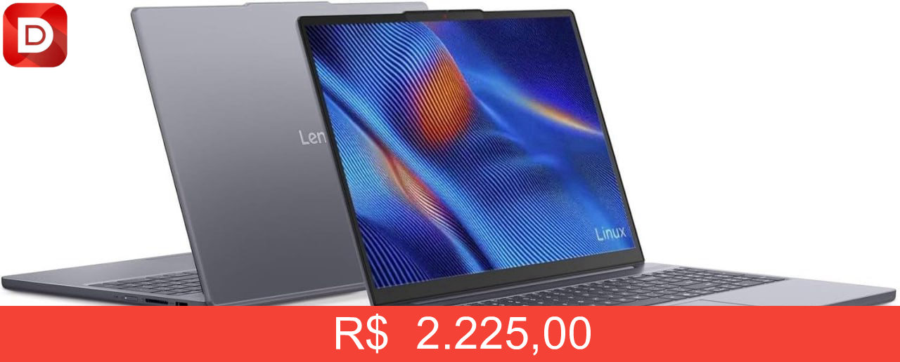 Foto do produto Notebook Lenovo IdeaPad Slim 3 15IRH10