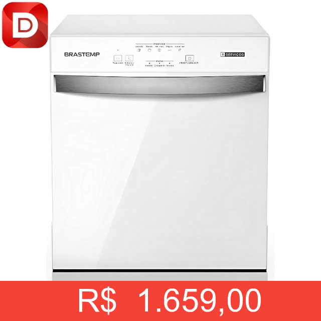 Foto do produto Lava Louças Brastemp 8 Serviços