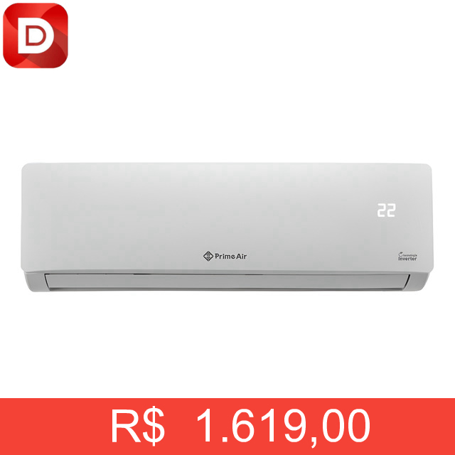 Foto do produto Ar-condicionado Split Inverter 12000 Btu/h Prime Air F 12fc