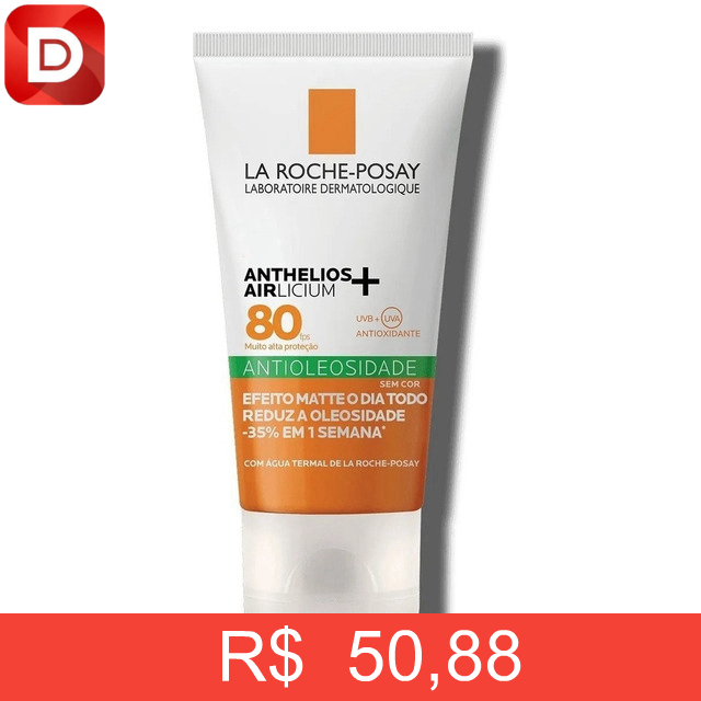 Foto do produto Protetor Solar Facial Antioleosidade FPS80