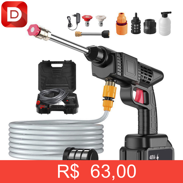 Foto do produto Lavadora de Alta Pressão 48v Portátil sem Fio