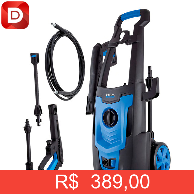 Foto do produto Lavadora de alta pressão Philco PLA3100