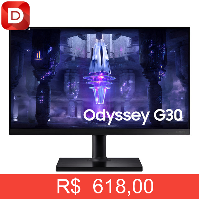 Foto do produto Monitor Samsung Odyssey G30
