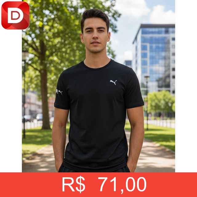 Foto do produto Camiseta Puma Térmica Proteção UV 50 Masculina