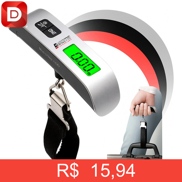 Foto do produto Balança Para Malas Viagem Digital Portátil
