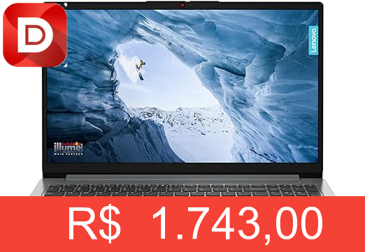 Foto do produto Notebook Lenovo IdeaPad 1 15IRU7