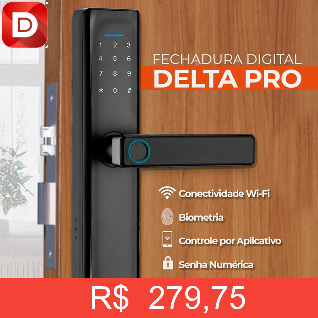 Foto do produto Fechadura Eletronica Digital