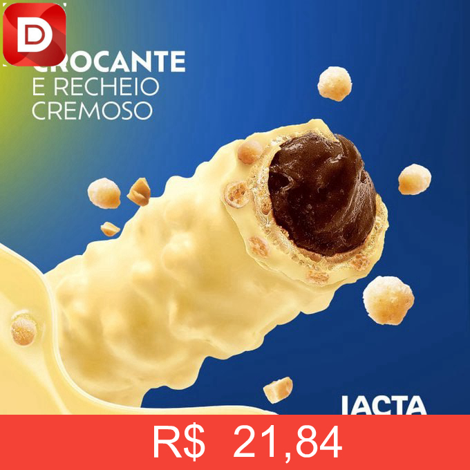 Foto do produto Ouro Branco Stick Wafer Recheado