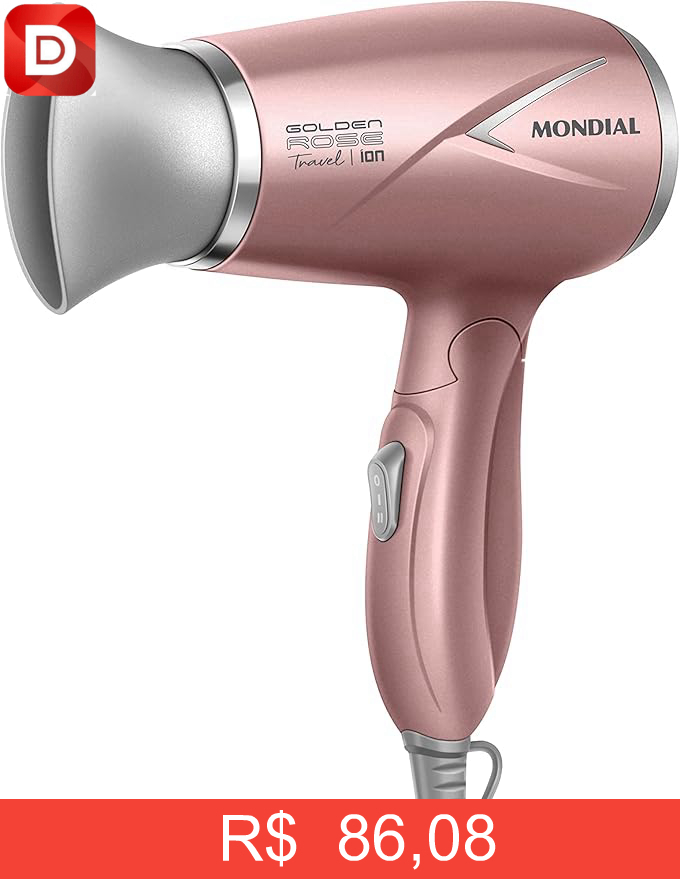 Foto do produto Mondial Secador de Cabelos Travel