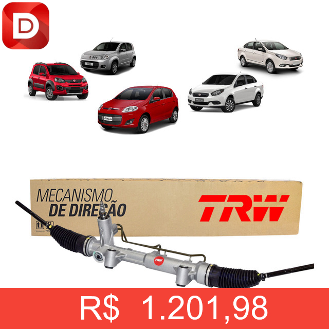 Foto do produto Caixa Direção Hidráulica Grand Siena Trw