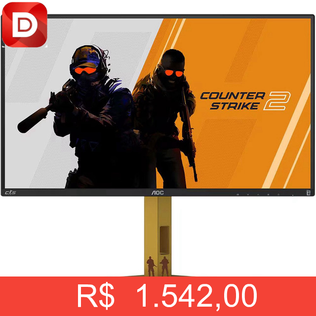 Foto do produto Monitor Gamer Aoc Cs25g/78
