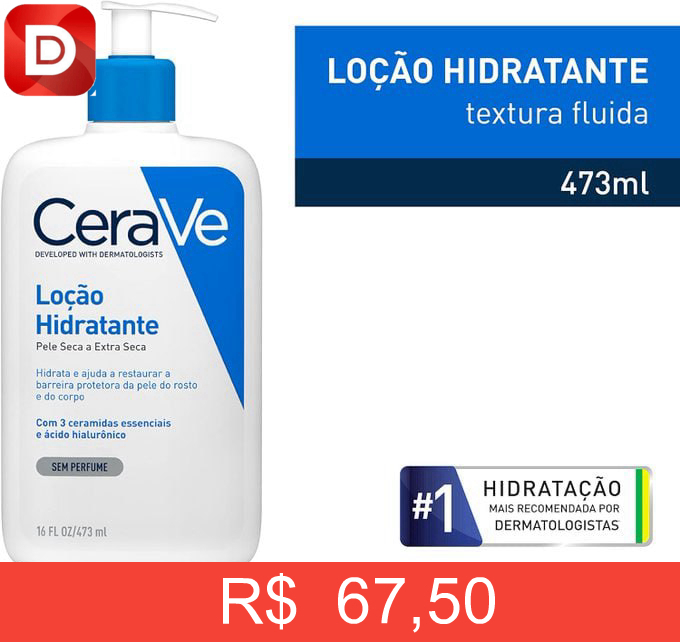 Foto do produto CeraVe Loção Hidratante Corporal
